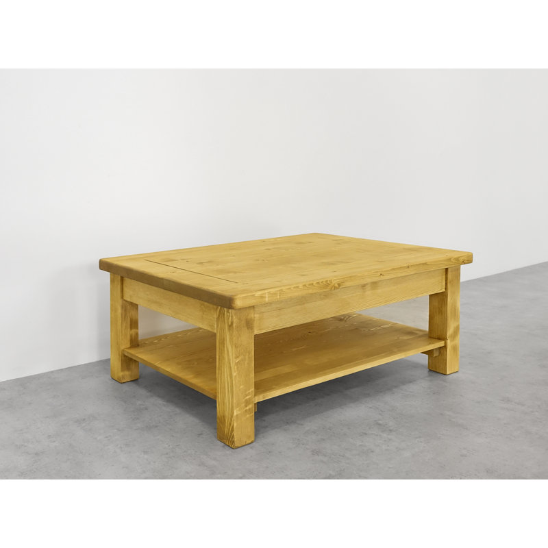 Vintage Solid Wood Coffee Table