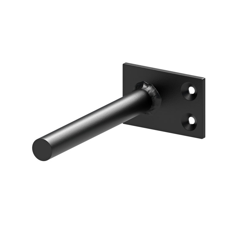 Support à tablette flottant libre 1 piquet (6 pouces), H 2 po x l 6,5 po x P 3 po