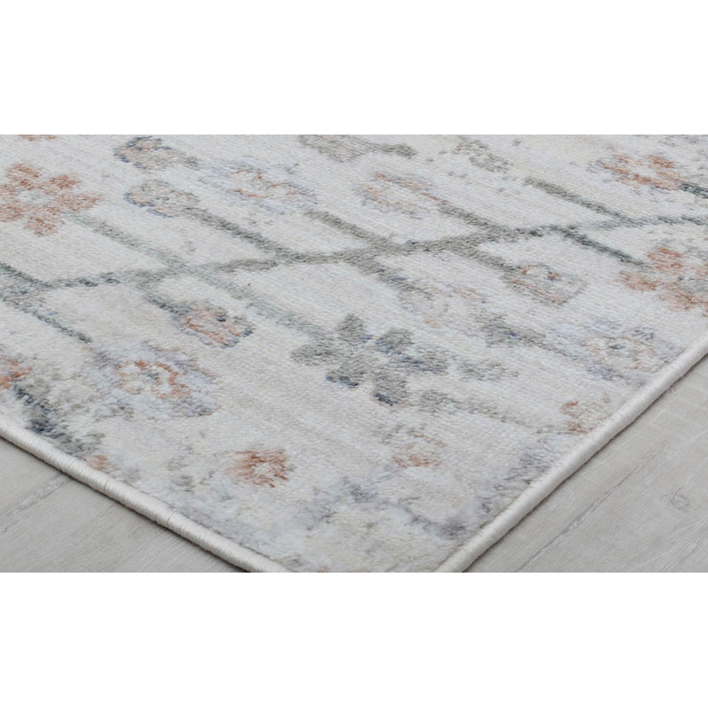 Tapis rétro Juliette, Rectangle 5 pi 3 po x 7 pi
