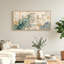 Ensemble d'une toile mosaïque florale-129273677-129273673