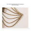 Décoration murale en forme de fleur tridimensionnelle de luxe simplifiée