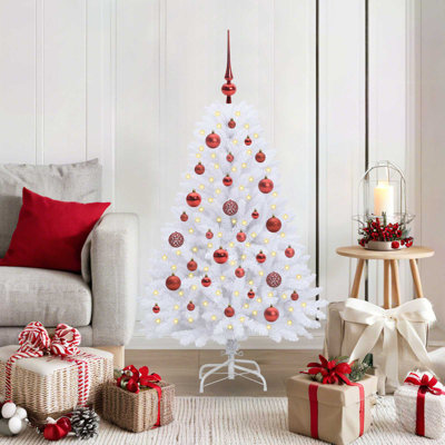 3.94' H Lighted Artificial Christmas Tree