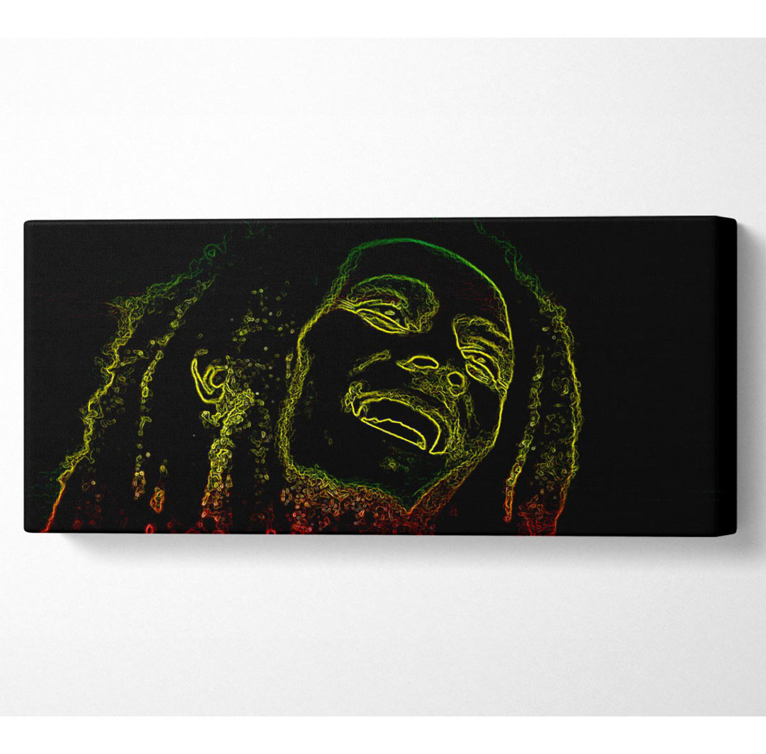 Bob Marley - Kunstdrucke auf Leinwand - Wrapped Canvas