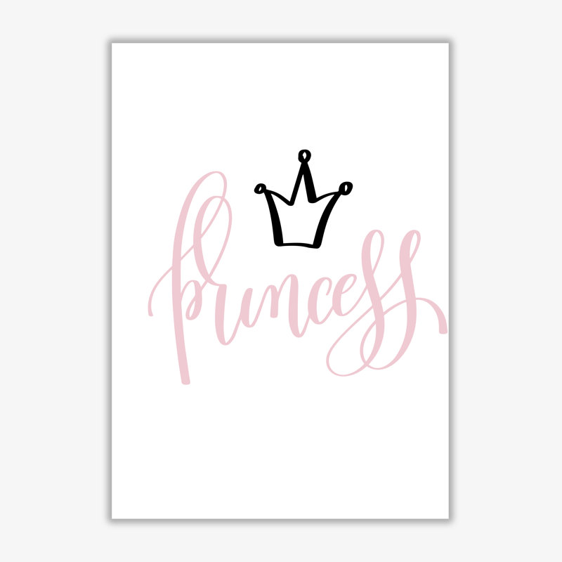 Princess - Print, No Frame, 60 cm H x 42 cm W x 1 cm D