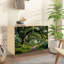 Sideboard Buffet Cabinet with Storage Tropical rainforest with 2 Doors for Living Room and Kitchen