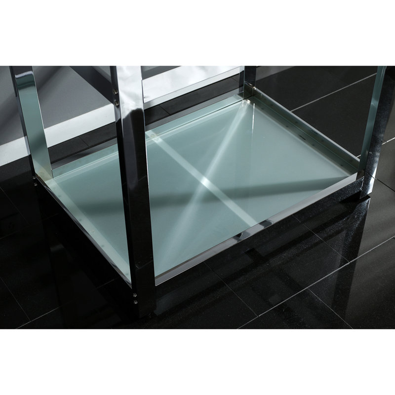 Fauceture 31" Single Bathroom Vanity, Polished Chrome