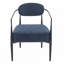 Fauteuil d'appoint rembourré Mid-Century
