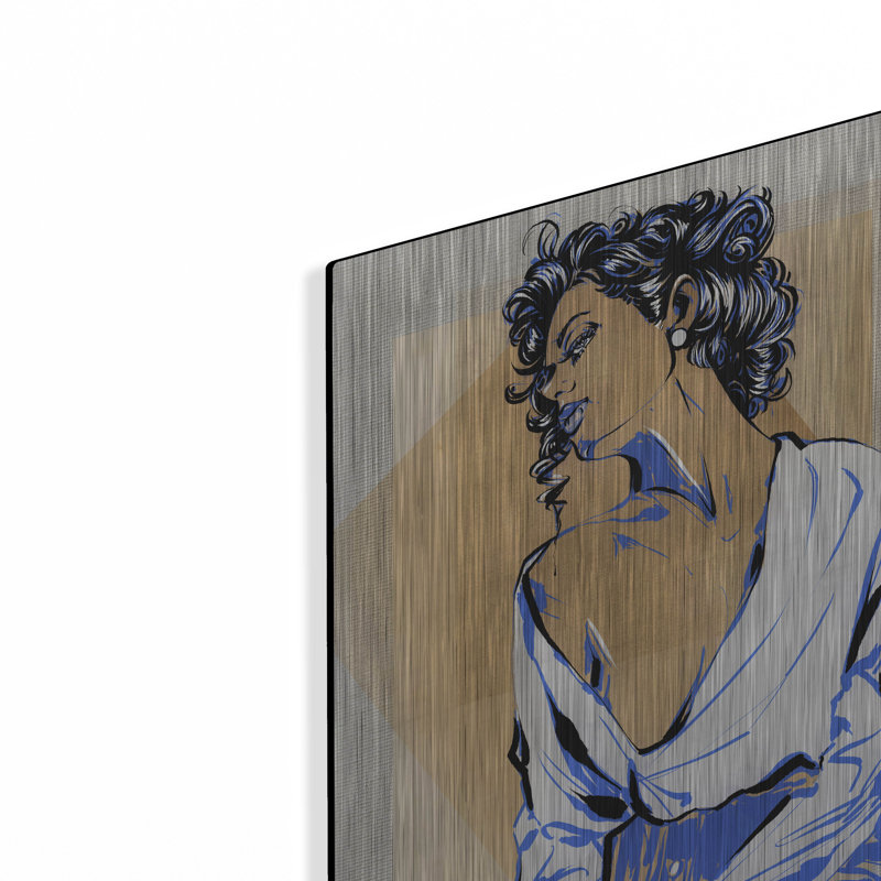 «Look My Way» par TM Borenstein, H 16 po x l 12 po