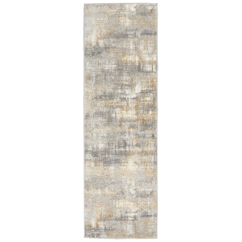 Rush Abstract Area Rug, Runner 69 x 221cm