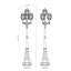Luminaire d'extérieur 4 lumières Ashdown-100157038