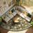 Chinoiserie Floral Rug Vintage Romance Design Washable Non-slip Green-511287998-503699242