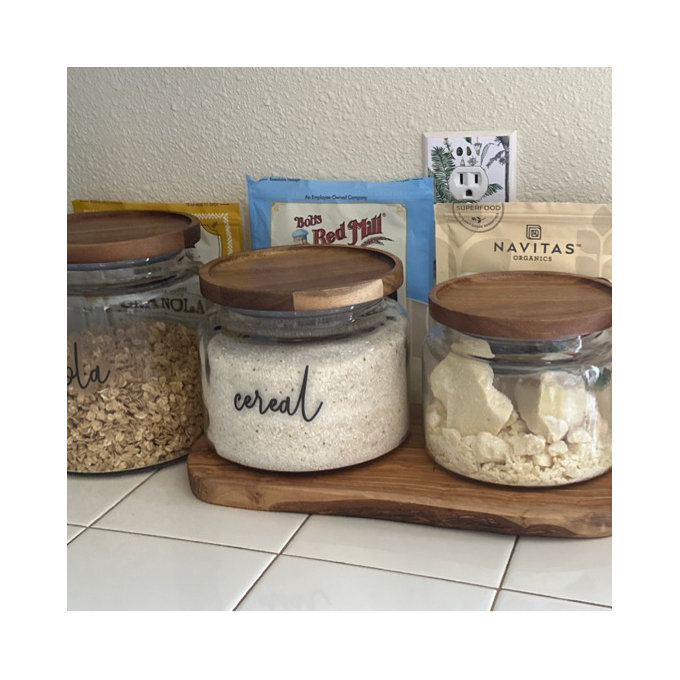 Glass Canister - Set of 3