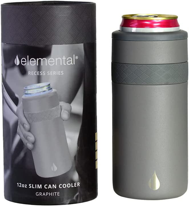 Refroidisseur de canettes Elemental Slim, gris