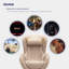 Fauteuil inclinable massant et massant avec repose-pieds, haut-parleur Bluetooth et chargeur intégré NEAUUS. Fauteuil de massage portatif Shiatsu-134227194
