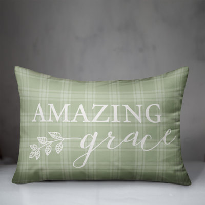 Plaid Throw Pillow