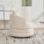 Fauteuil demi-tonneau pivotant moderne Chenille