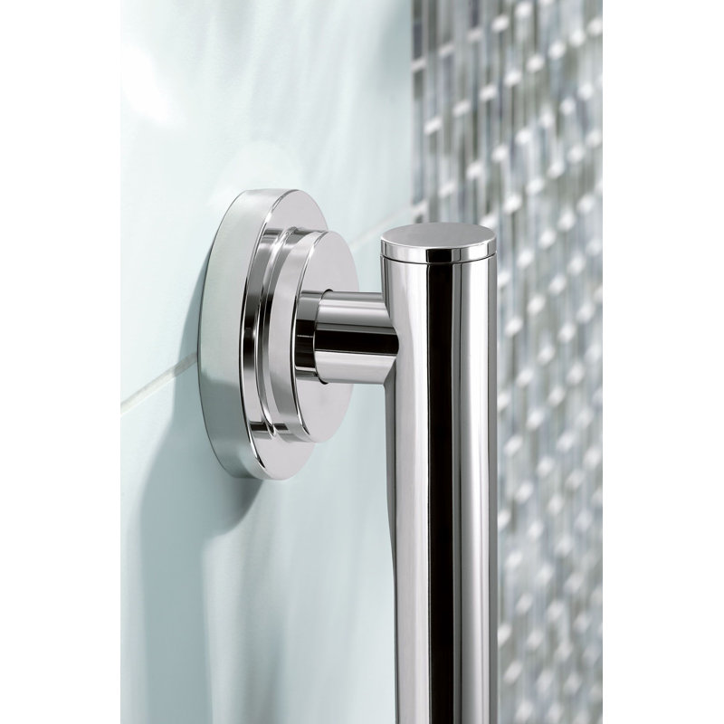 Iso Grab Bar, 3.25" H x 21.25" W x 2.75" D, Chrome