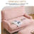 47" Upholstered Accent Chair With Ottoman,-134258949