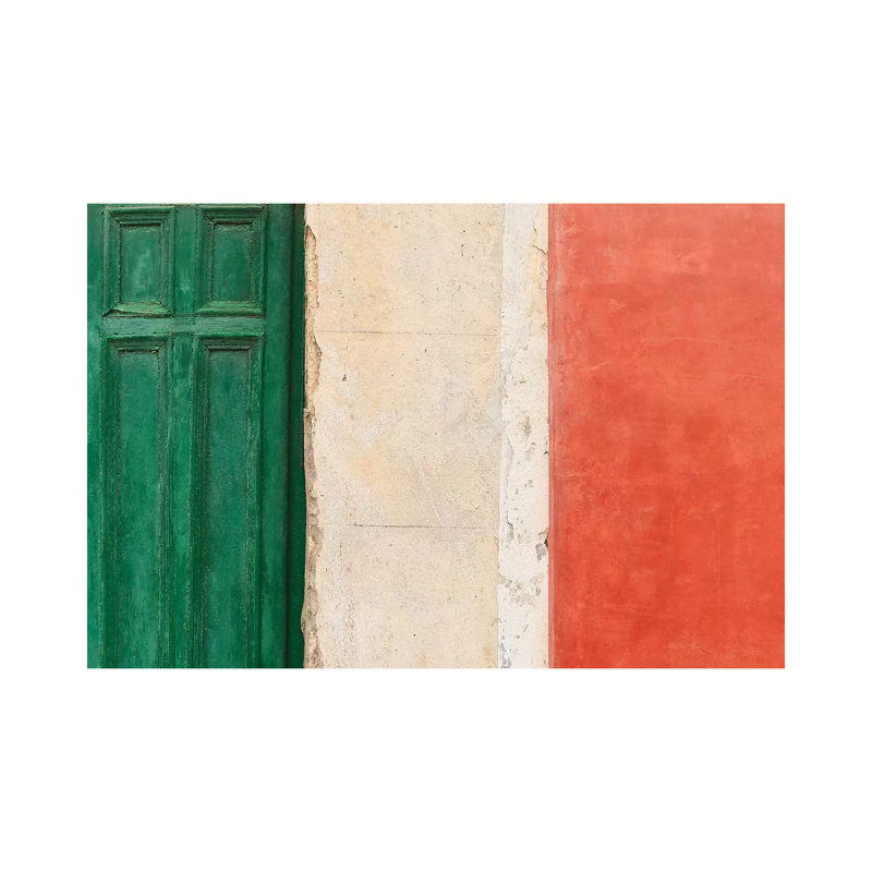 Italian Street Wall by Beli - Wrapped Canvas Print, 20.32 cm H x 30.48 cm W