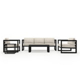 Avion 5 Piece Sofa Seating Group with Sunbrella Cushions