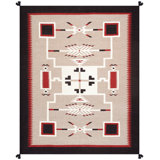 Southwestern Area Rug in Ivory