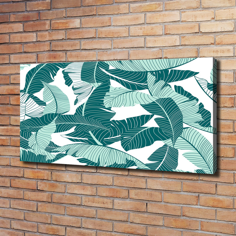 Palm Trees 1 Piece Wrapped Canvas Wall Art