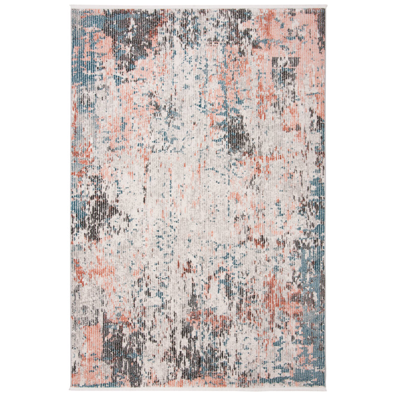 Jablonski Abstract Hand Woven Area Rug, Rectangle 61 x 91 cm