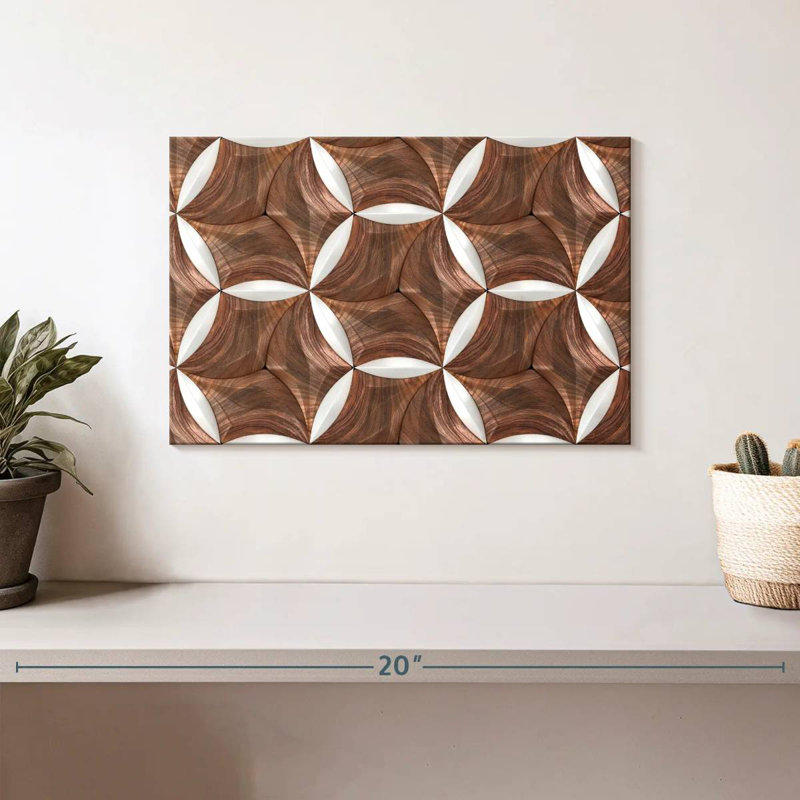 Carreaux géométriques hexagonaux, H 8 po x l 12 po