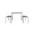 Joel 6 - Person Patio Dining Set with Rectangular Table-702578807