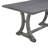 Shanequah 6-Piece Farmhouse Dining Table Set, Rectangular Trestle Table and 4 Upholstered Chairs & Bench for Dining Room,dining room set,dinning table set-895771832-895771839-895771838