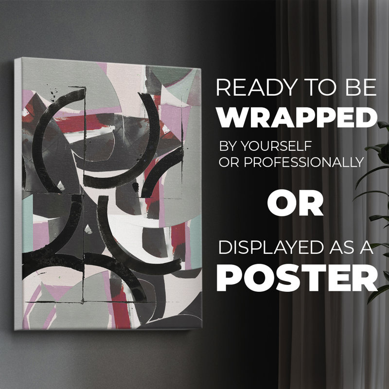 Cartissi Space II - Impression sur toile seulement - NON-CADRE, H 48 po x l 32 po