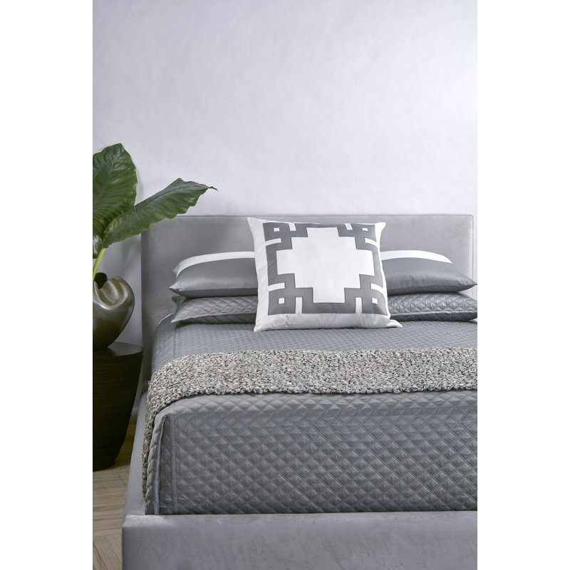 Ribbon Knit Throw Blanket, Cream