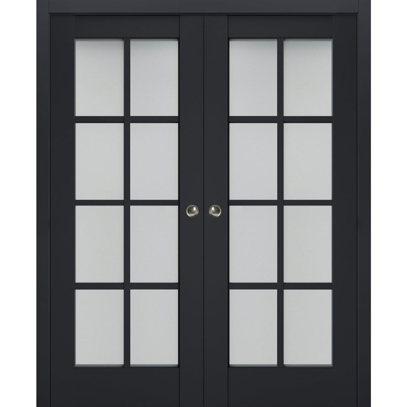 Portes de placard Veregio, Antracite, 48 po x 96 po