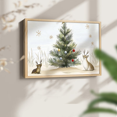 Chirstmas Art-CCL -Framed Print - Restickable