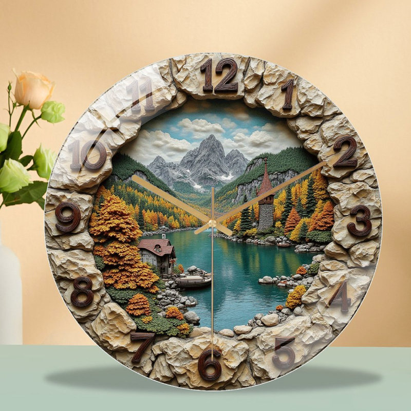 Horloge murale 12 po
