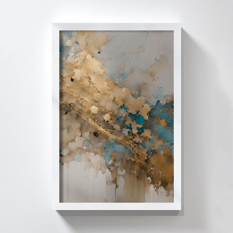 «John 1: 1 The Living Word» par Mark Lawrence, reproduction, H 27,5 po x l 21,5 po x P 0,75 po, Acrylique encadré, Noir