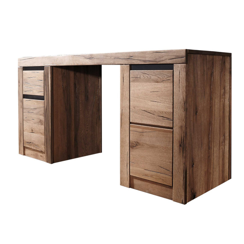 Montreux Solid Wood Writing Desk, Tobacco