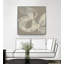 «White Ribbon On Beige II», toile encadrée par Giant Art-993784352