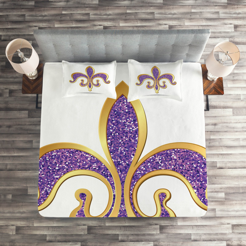Eclectic Polyester Coverlet