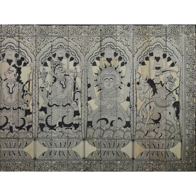 Dashavatara de Vishnu | Paata, peinture de l'Orissa
