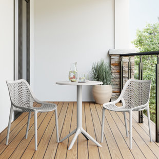 2-Person Outdoor Round Dining Set