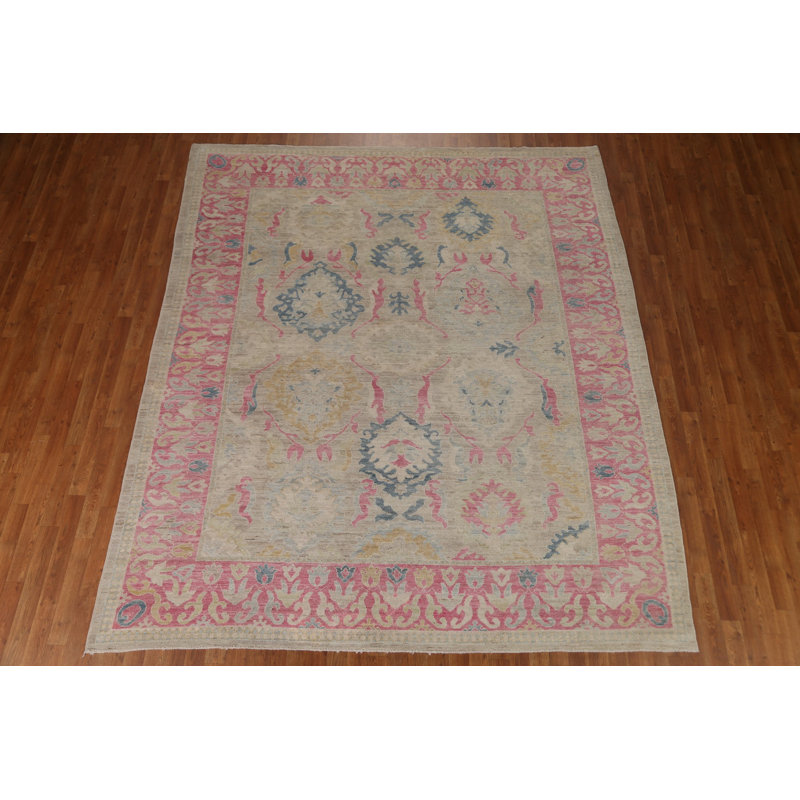 Wool Floral Indoor Rug