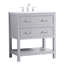 Ensemble de meuble-lavabo simple sur pied l 30 po Sinclaire-1857757486