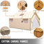 Tente murale en toile 14 x 16 pi avec cadre, ignifuge pour 12 personnes-99194548-99194547