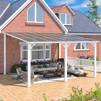 Aluminum Pergola with Canopy