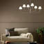  Lustre classique 6 lumières avec accoudoirs ombragés-111187512-111187513