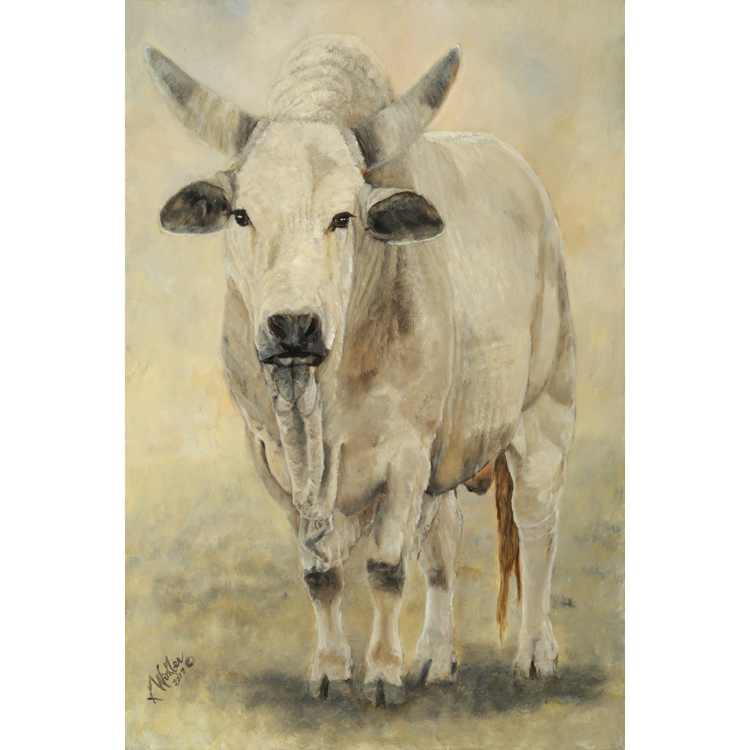 Tuff Enuff II by Kathy Winkler - Wrapped Canvas Painting