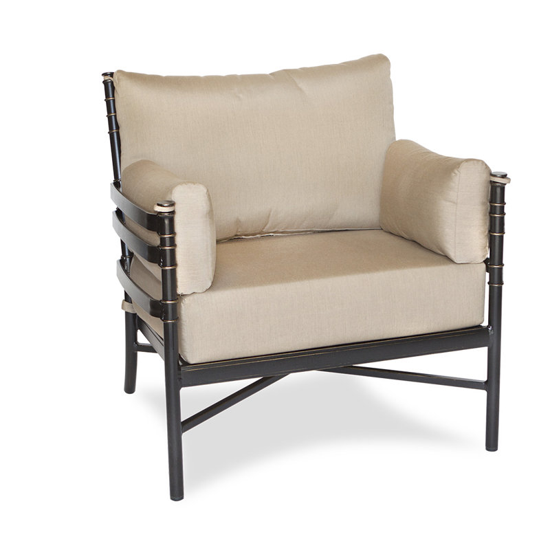 Lancaster Patio Sofa with Sunbrella Cushions, Spectrum Indigo