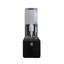 Distributeur automatique de savon liquide ou de désinfectant noir mat