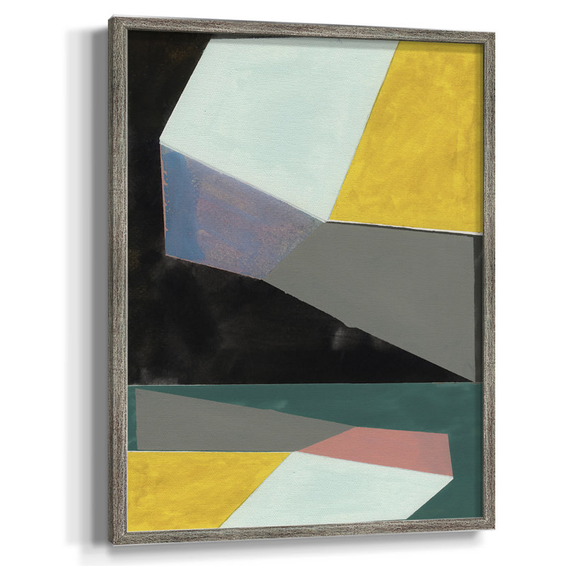 Impression encadrée Chop II - bois massif, H 15 po x l 12 po
